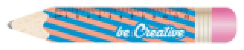Sharpy 12 - liniaal van 12 cm, potlood - 