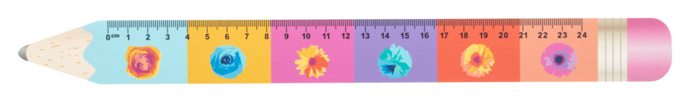 Sharpy 24 - liniaal van 24 cm, potlood