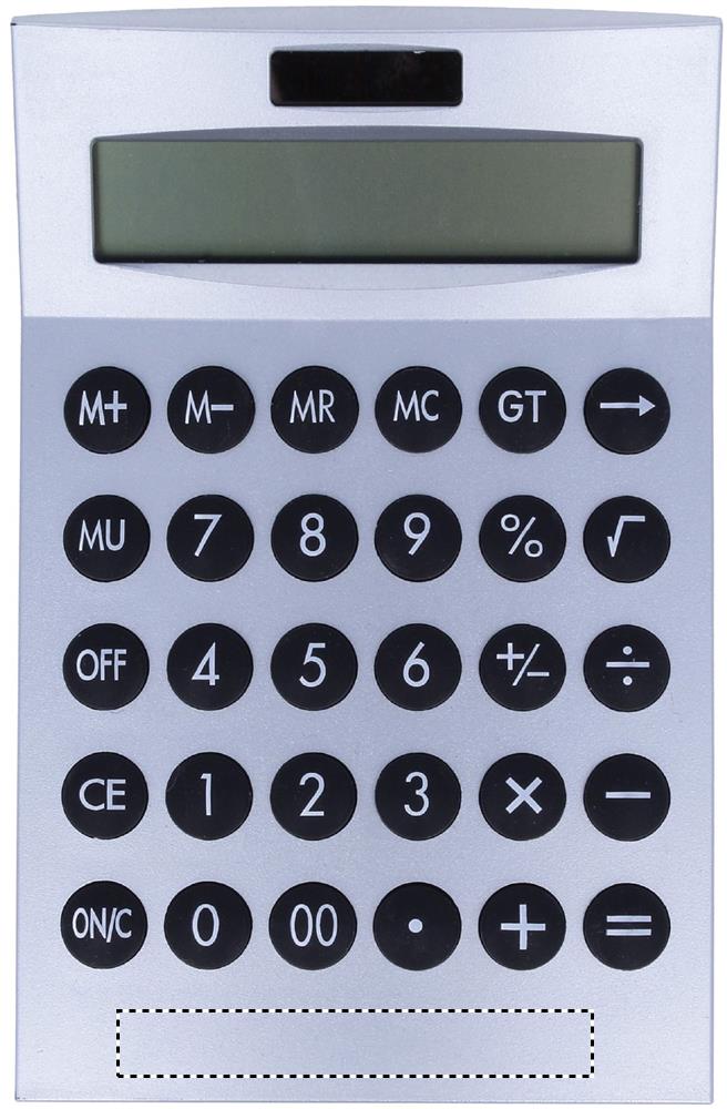BELOW BUTTONS (max 65 x 9 mm)
