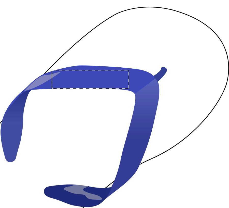 Linker slipper - linkerriem