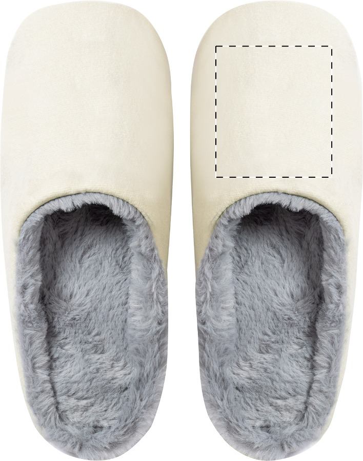 Slipper rechtsboven