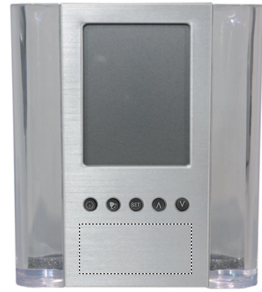 BELOW DISPLAY (max 45 x 20 mm)