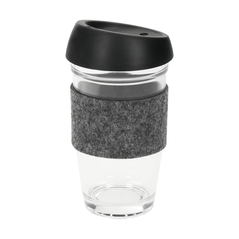 Glazen koffiebeker "Cristallo", groot