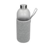 Glazen fles met hoes Iced 1,0 l - 