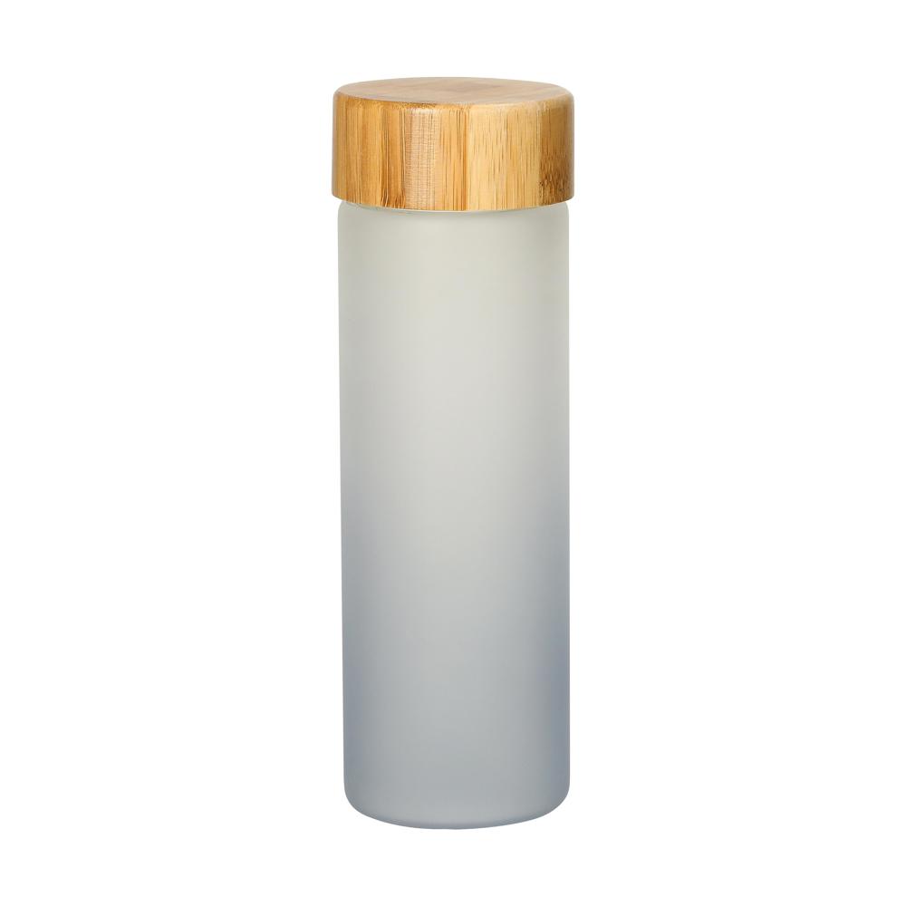 Glazen fles "Frosted" 0,55 l