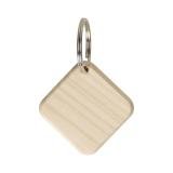 Houten sleutelhanger "Maple" rechthoekig - 