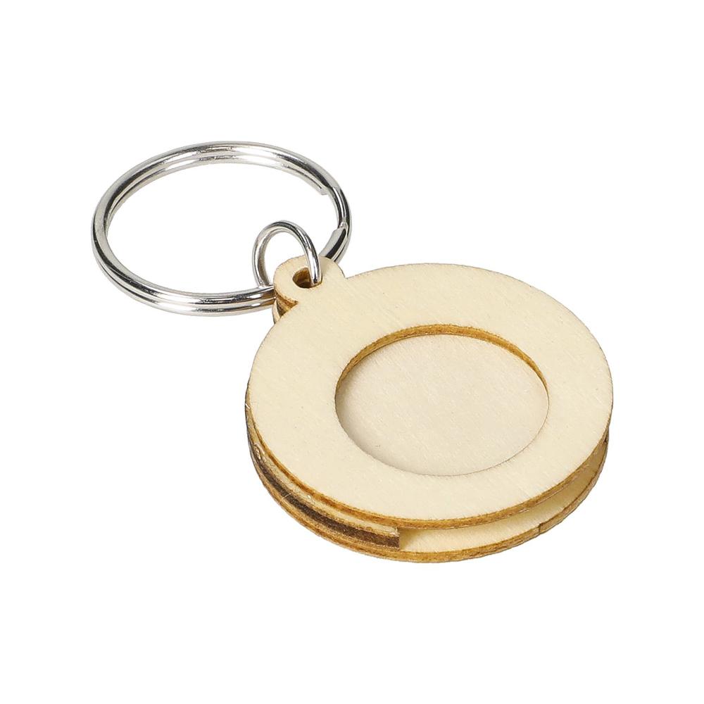 Houten sleutelhanger "Circle"