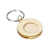 Houten sleutelhanger "Circle" - 