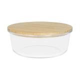Glazen doos Balance, rond 19x7,5 cm - 