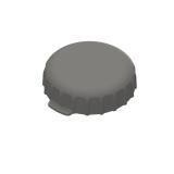 Flessendop "Kroonkurk" - 
