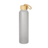 Glazen fles Bamboo 750 ml, mat - 