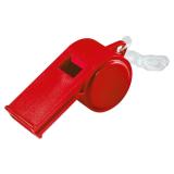 Fluitje "Sport", met koord, uni-kleur - 