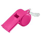 Fluitje "Sport", met koord, uni-kleur - 