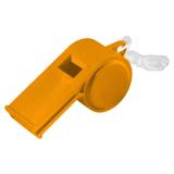 Fluitje "Sport", met koord, uni-kleur - 