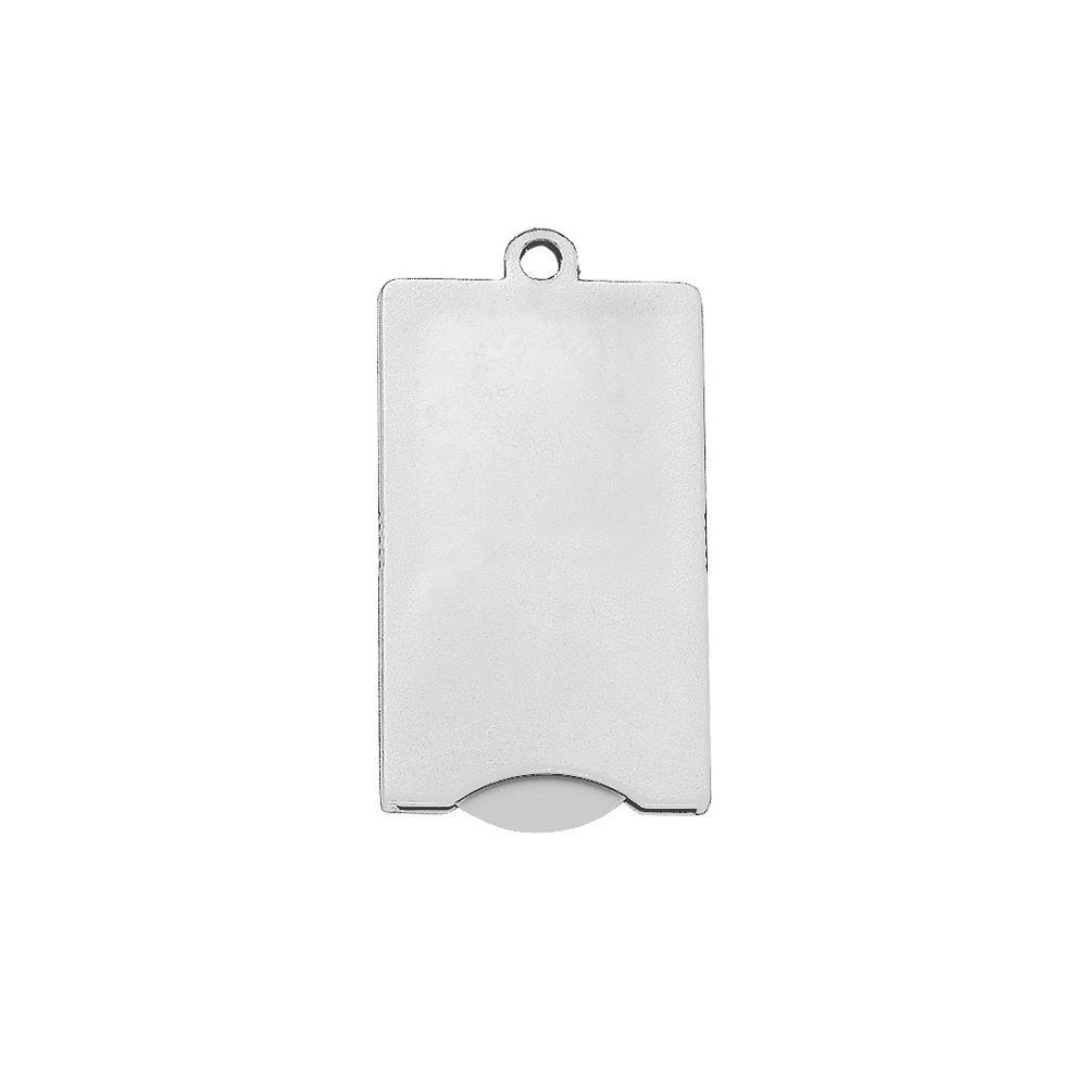 Chip-sleutelhanger "Square"