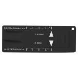 Autosleutelhanger "Bandenprofieldieptemeter" - 