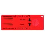 Autosleutelhanger "Bandenprofieldieptemeter" - 