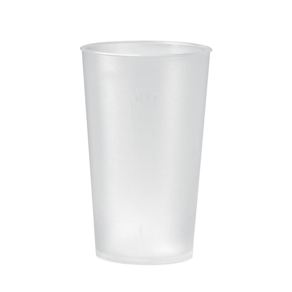 Drinkbeker "Meervoudig gebruik" 0,4 l