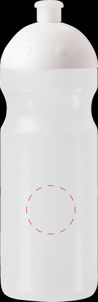 midden op fles