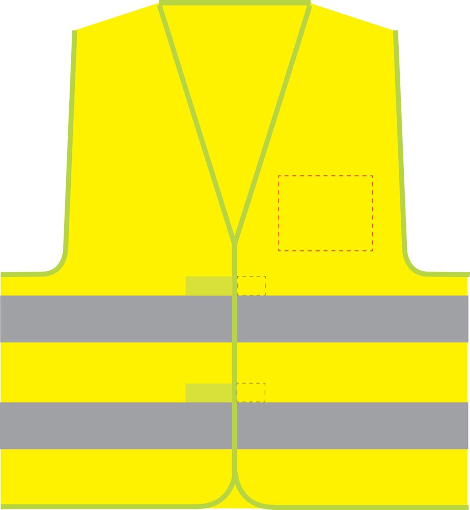 Voorzijde borst links