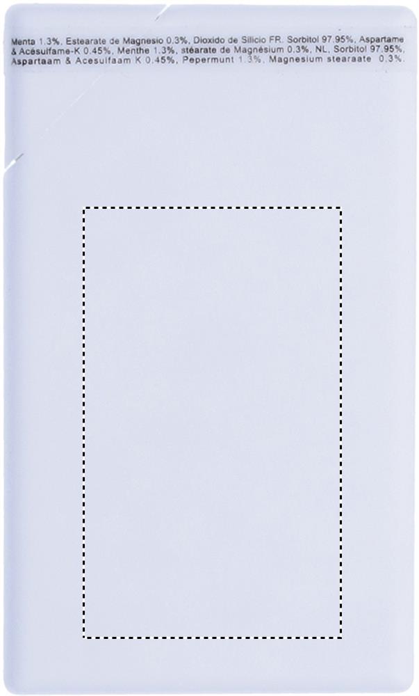FRONT (max 30 x 50 mm)