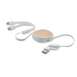 TOGOBAM - Intrekbare USB-laadkabel - 