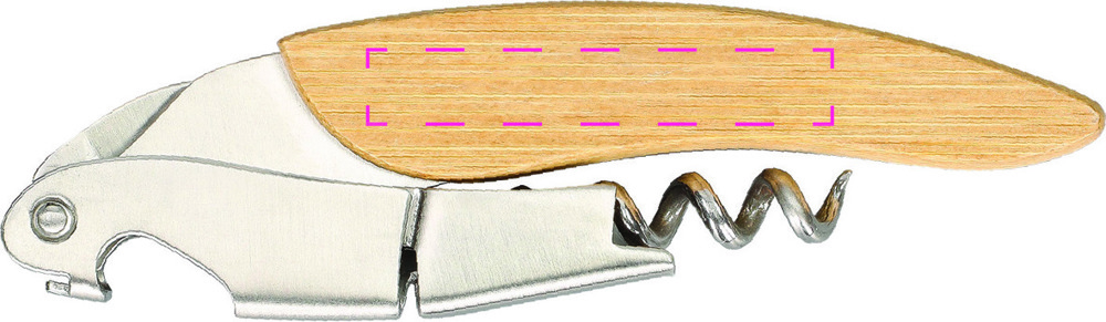 on handle waiter knife