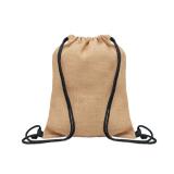 FUKURO - Jute rugzakje met koord - 