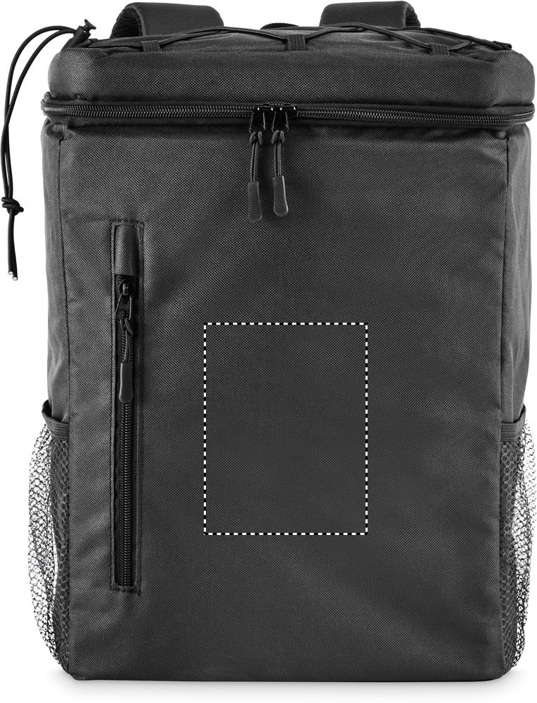 FRONT POCKET (max 100 x 130 mm)