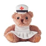 NURSE - Pluche teddybeer verpleegster - 