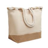 MAKENKE - Strandtas canvas/jute - 