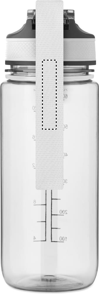 MIDDLE OF STRAP (max 50 x 10 mm)