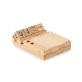 BOOTOP - Bamboe bureaukalender - 