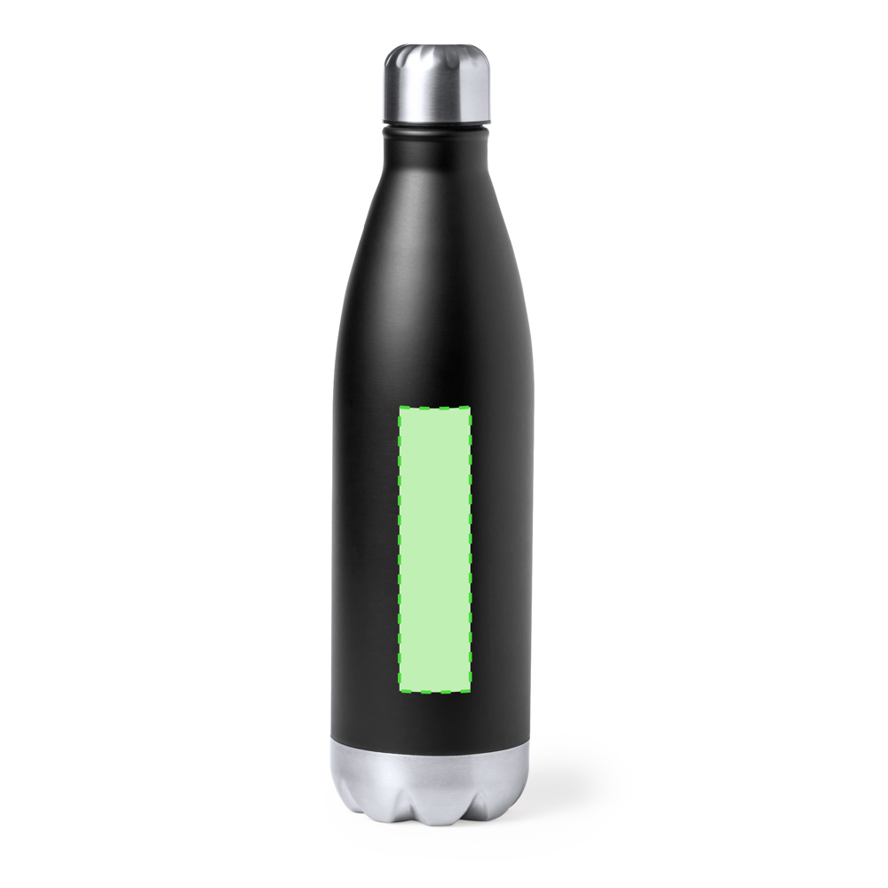 Centered side of the bottle