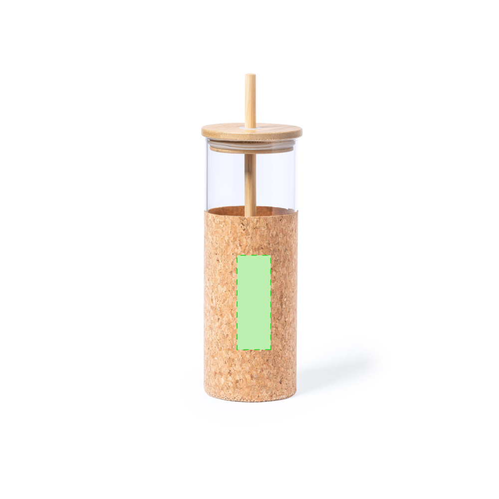 Centered side of the bottle