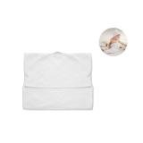 HUGME - Katoenen babyhanddoek met kap - 