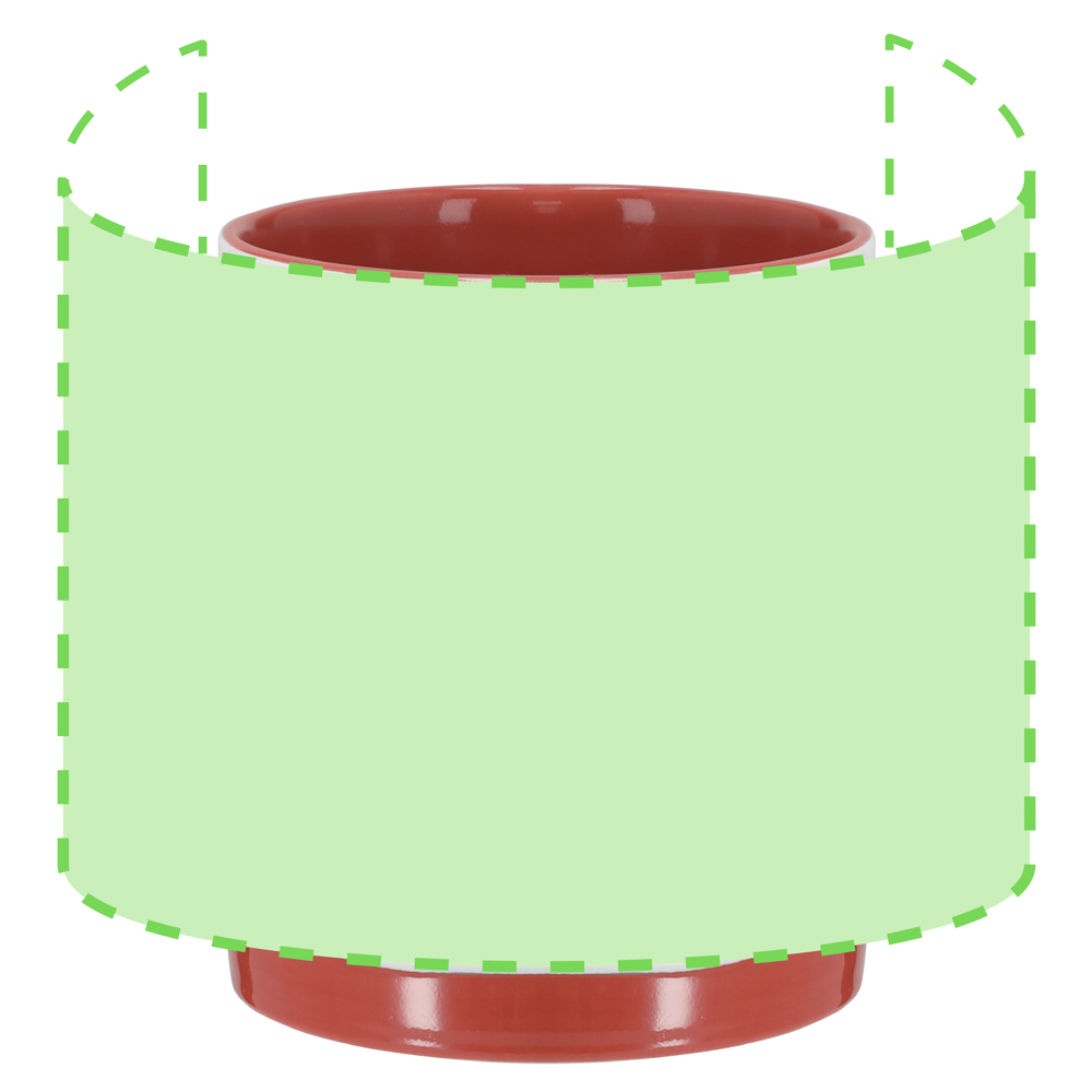 Around the mug