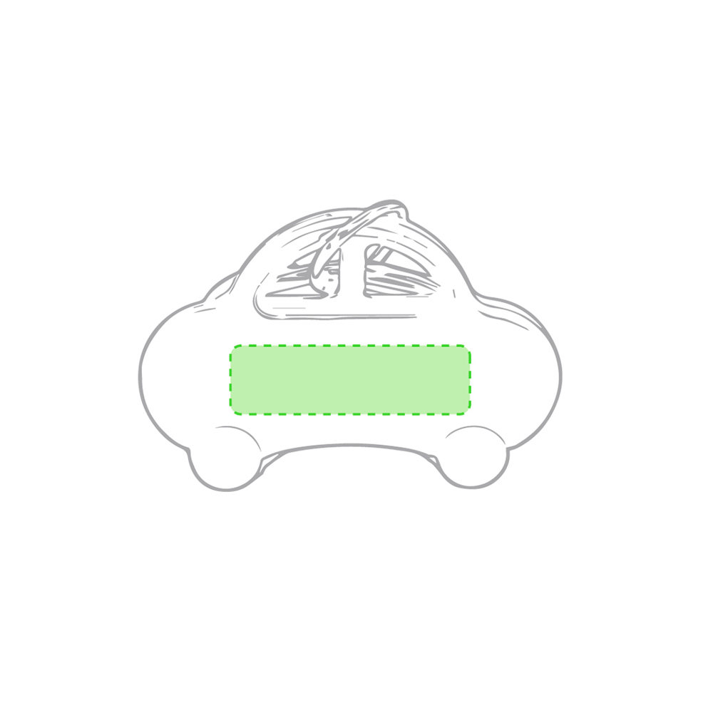 Op het metalen deel van de USB