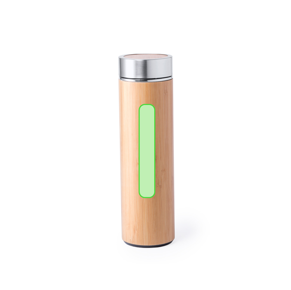 Centered side of the bottle