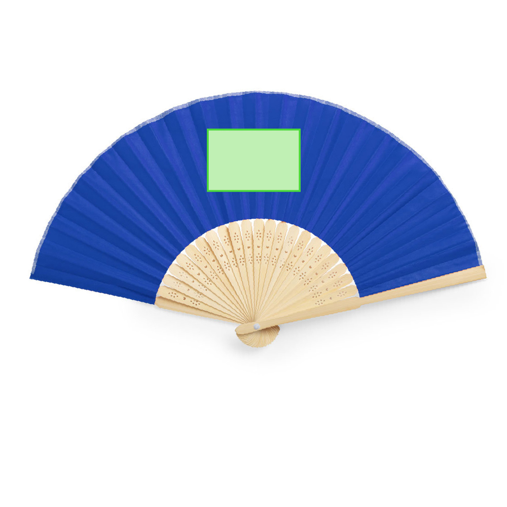Op de waaier in de ronde cirkel