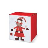 CLAUS - Kerstmok met lepel 250ml