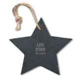 SLATESTAR - Kerstster hanger van leisteen