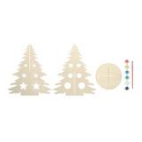 TREE AND PAINT - DIY houten kerstboom