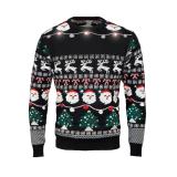 SHAMIS LARGE - Kerst LED-trui L/XL
