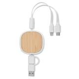 TOGOBAM - Intrekbare USB-laadkabel