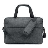 PLANA - 15 inch RPET vilten laptoptas