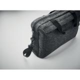 PLANA - 15 inch RPET vilten laptoptas