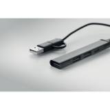 CURRENT - USB 4-poorts hub 19 cm