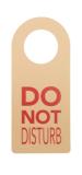 Disturb Eco - custom made deurhanger - 