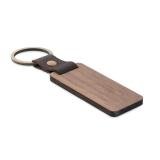 NAWKEY - Sleutelhanger notenhout en PU